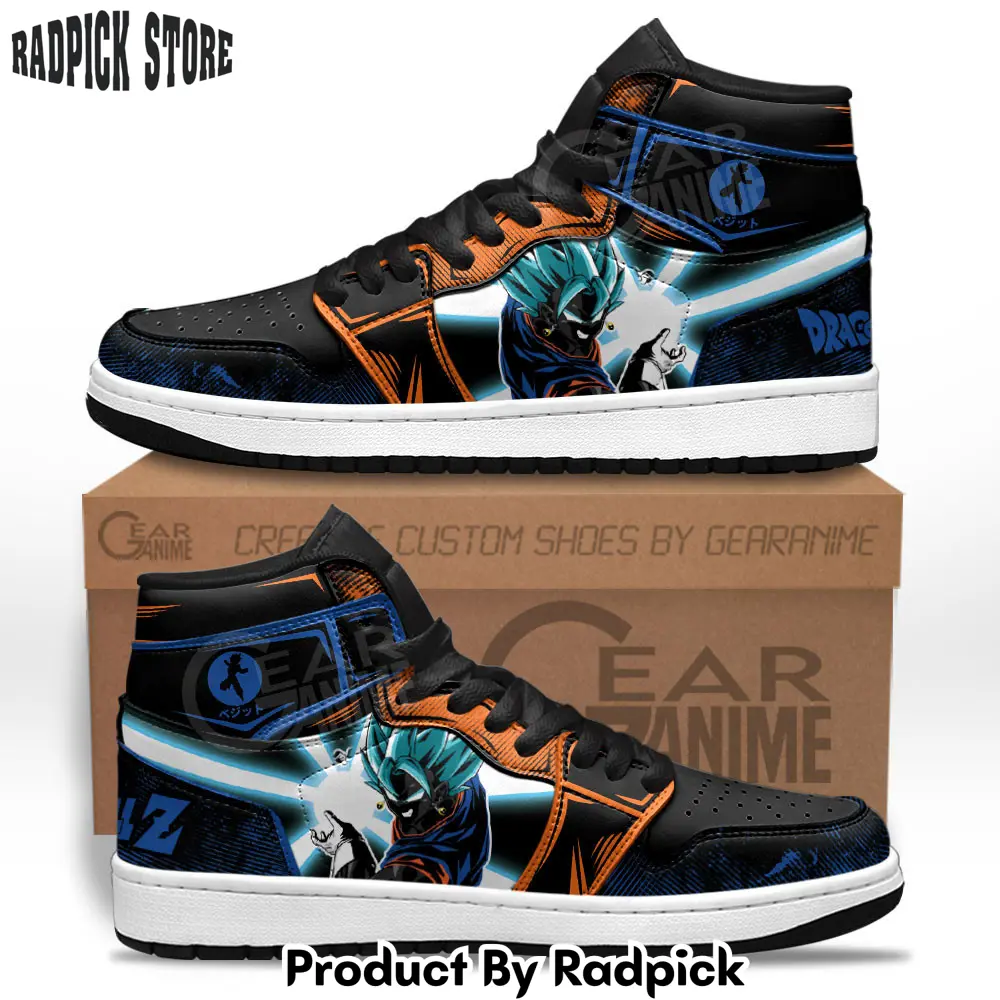 Vegito air jordan high top sneakers anime mn08  rp0356293